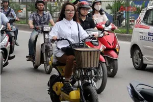 Xe máy điện được miễn lệ phí trước bạ đến hết tháng 6