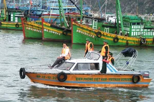 Bộ trưởng Cao Đức Phát chỉ đạo công tác ứng phó bão tại Bình Định, Phú Yên 