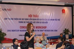 Tổ chức hội thảo góp ý về quyền của Nhóm yếu thế