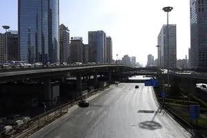 Choáng với cảnh hoang vắng của Thành phố Bắc Kinh trước ngày tết