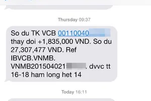 Cô gái được ngân hàng 'chuyển nhầm' 550 triệu vào tài khoản