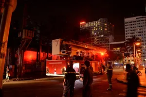  TP HCM: Cháy lớn tại chung cư ở quận 1