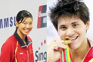 Báo chí Singapore: Kình ngư Schooling qua mặt Ánh Viên