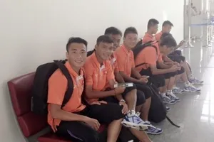 U19 Việt Nam mệt mỏi khi tới Myanmar