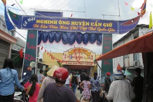 Tưng bừng lễ mừng công ngư dân Cần Giờ