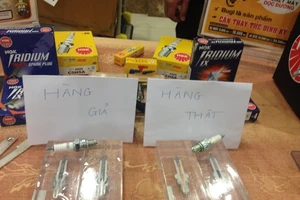 ‘Trên thị trường, cứ 10 con bugi xe máy thì có hai là giả’