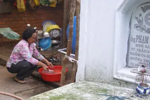 Bất an với nguồn nước giếng khoan