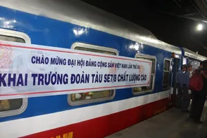 Khai trương đoàn tàu Bắc-Nam chất lượng cao dịp tết Nguyên đán