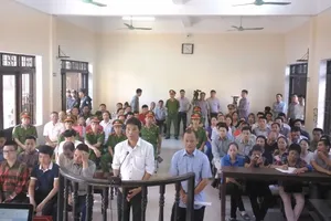 Đang xét xử trùm gỗ Minh 'sâm' cùng đồng bọn 