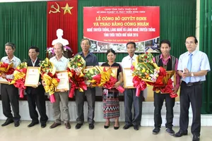 Thừa Thiên Huế công nhận 6 làng nghề truyền thống