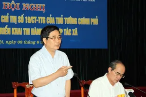 Bộ trưởng Cao Đức Phát: Phải nói rõ 3 điều về hợp tác xã!