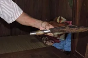 Phá rừng còn dùng dao chém kiểm lâm để tẩu thoát