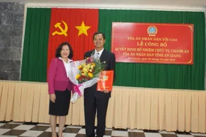 Bổ nhiệm chánh án TAND tỉnh An Giang