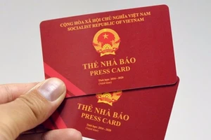 Mới: Điều kiện về cấp, đổi thẻ nhà báo
