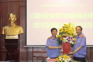 Viện Kiểm sát nhân dân Tối cao bổ nhiệm nhân sự mới