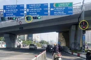 Đèn tín hiệu như vậy làm sao sang đường