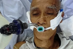 Tìm thấy người thân ông cụ bị tai nạn 