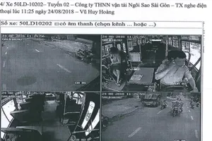 Nhờ camera, phát hiện tài xế xe bus hút thuốc, nghe điện thoại