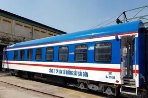 Đường sắt giảm giá vé tàu khứ hồi