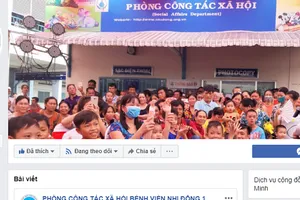Bị giả mạo, Bệnh viện Nhi Đồng I lập Fanpage chính thức