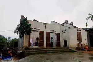 Thái Nguyên tan hoang vì giông lốc, mưa đá