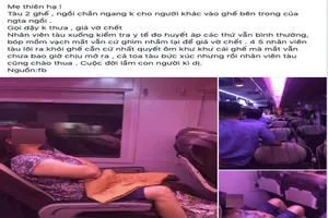 Thực hư chuyện người phụ nữ 'cố thủ' trên tàu