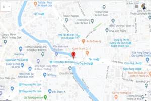 Hạn chế phương tiện giao thông trên kênh Tàu Hũ - Lò Gốm 