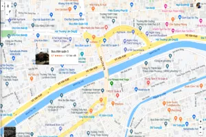 Hạn chế lưu thông trên tuyến rạch Tàu Hủ