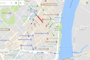 Cấm tất cả các phương tiện đi qua đường Đồng Khởi