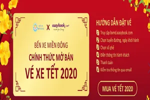 Từ hôm nay, Bến xe Miền Đông chính thức bán vé tết trực tuyến