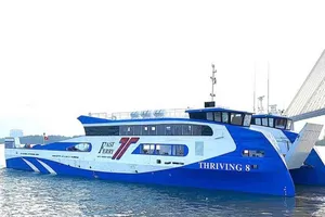 Cuối tháng 4-2020, phà biển Cần Giờ - Vũng Tàu bắt đầu chạy