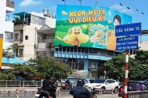 Đề nghị lắp biển hướng dẫn người đi bộ qua cầu Kênh Tẻ