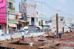 Hầm chui An Sương sắp hoàn thiện