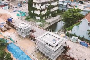 Cận cảnh ga Ba Son tuyến metro số 1