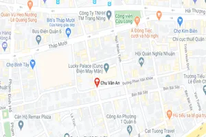 TP.HCM: Chú ý lưu thông trên đường Chu Văn An, quận 5, quận 6