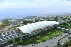Cận cảnh các nhà ga trên cao tuyến metro số 1