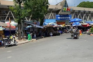 Phố đi bộ ở quận 10 chưa thể khai trương trong tháng 9