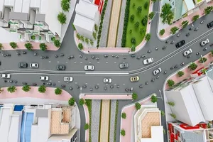 Phân luồng giao thông khu vực cầu Hang Ngoài, Gò Vấp