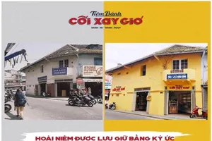 Bức tường Tiệm bánh Cối Xay Gió vẫn còn ở nơi khác