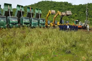 Cao tốc Vĩnh Hảo - Phan Thiết vẫn gặp khó khăn khi thi công