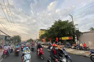 Người dân Nhà Bè hân hoan đón đường mới