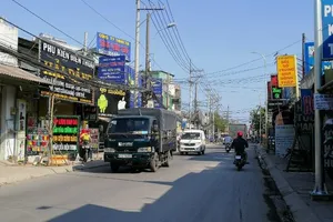 Điều chỉnh giao thông trên đường Vĩnh Lộc, Bình Chánh