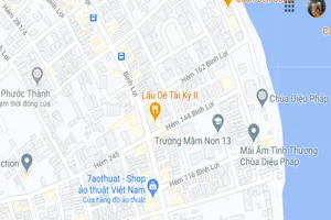 Chú ý lưu thông qua khu vực đường Bình Lợi, Bình Thạnh