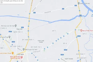 Phân luồng giao thông trên đường Đỗ Văn Dậy, Hóc Môn