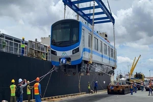 9 ngày nữa tàu metro số 1 sẽ về nước