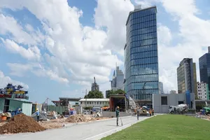 Chính thức bàn giao mặt bằng phía trên ga Ba Son