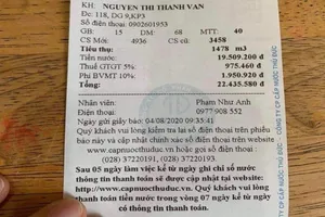 TP.HCM miễn giảm tiền nước trong dịch COVID-19