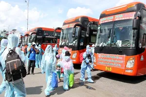 Hôm nay, 300 người dân Bình Thuận được đón về quê