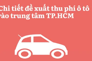 Chi tiết đề xuất thu phí ô tô vào trung tâm TP.HCM