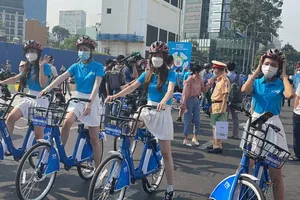 Chính thức khai trương dịch vụ xe đạp công cộng ở TP.HCM
